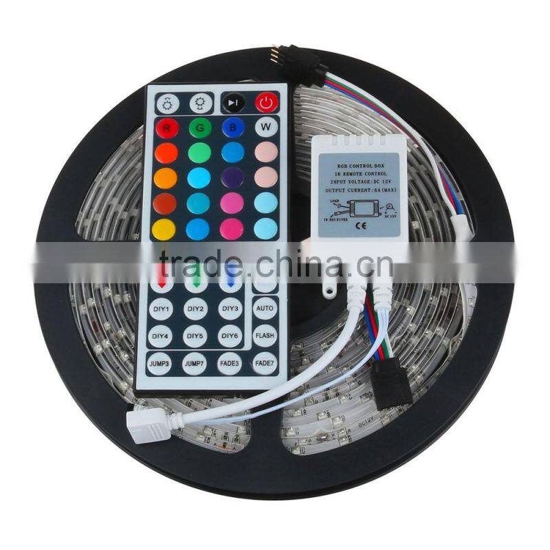 Led lighting for decoration flexible led rgb strip controller 5m/roll 300smd 12V led strip light 5050