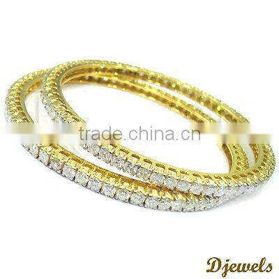 Diamond Bangles , Diamond Gold Bangles, Diamond Jewelry