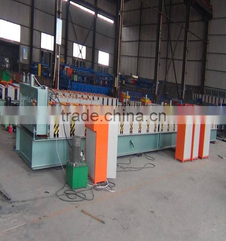 Novel design of DX 720 floor deck roll forming machine