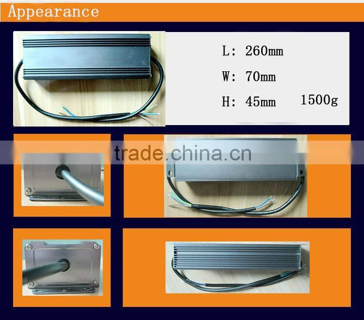yushi constant current waterproof DC30-54V 4500mA led strip power supply