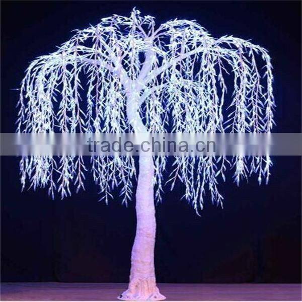indoor/outdoor decoration tree light fiber optic tree light felt decoration christmas tree