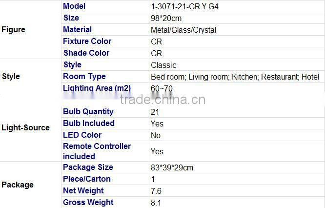 2015 hot sale home decor bend pipe glass flower ceiling lamp with crystal decorations