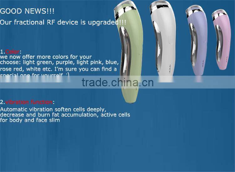 Mini Home use fractional RF skin tightening device fractional rf wrinkle remover