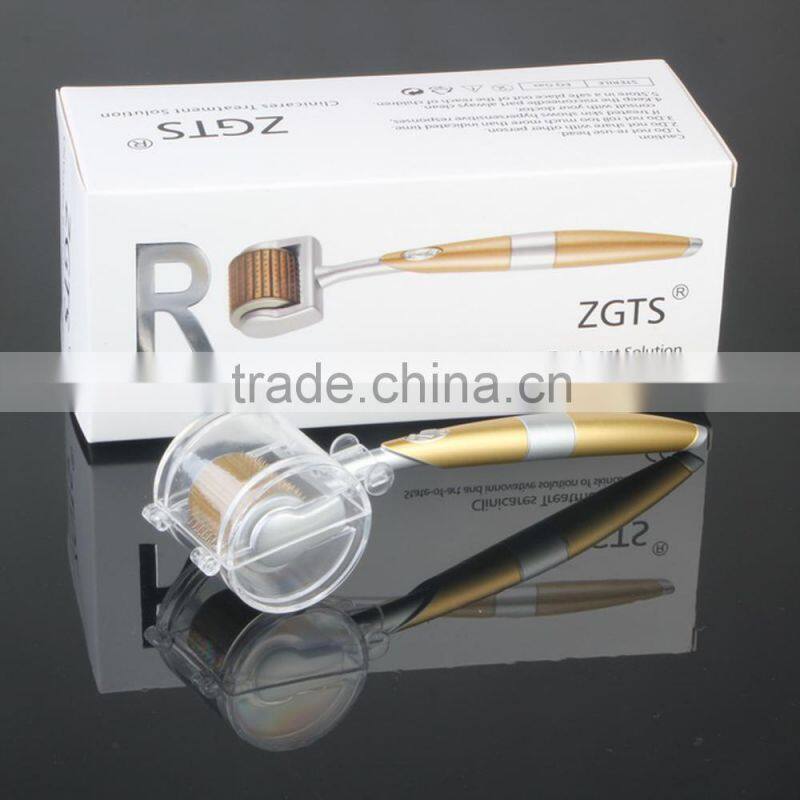 192 needle titanium golden derma roller mezo roller mezoroller skin lifting face care meso roller