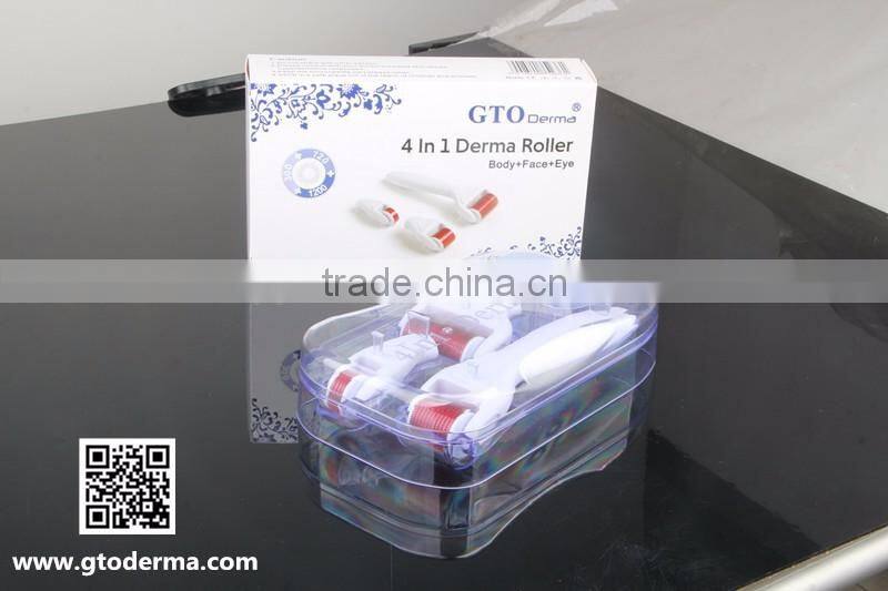 Hot Sale GTO 4 in 1 Derma Roller For Skin Care