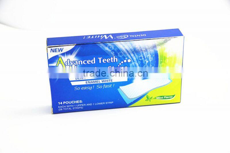 A+ 3d Advanced teeth whitening oral strips 14 pairs Per box