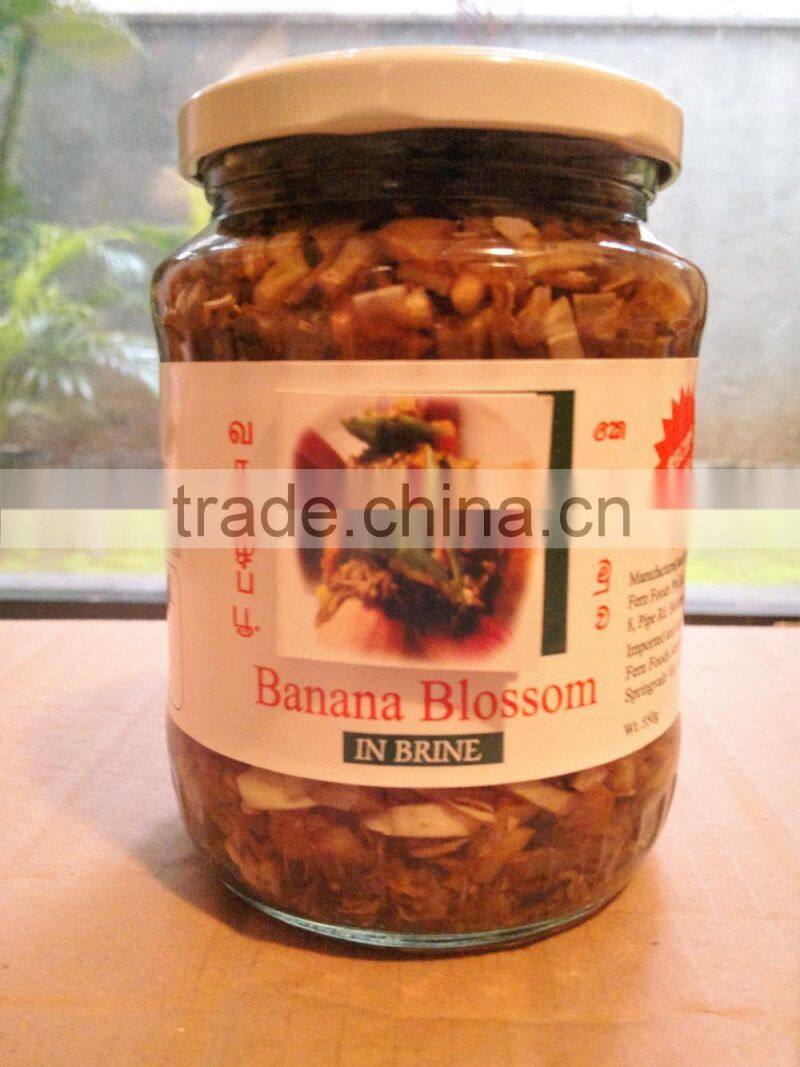 Banana Blossom in Brine