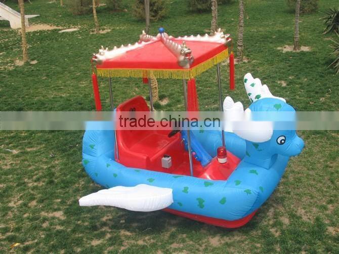 Hot sale outdoor inflatable electric car children battery car