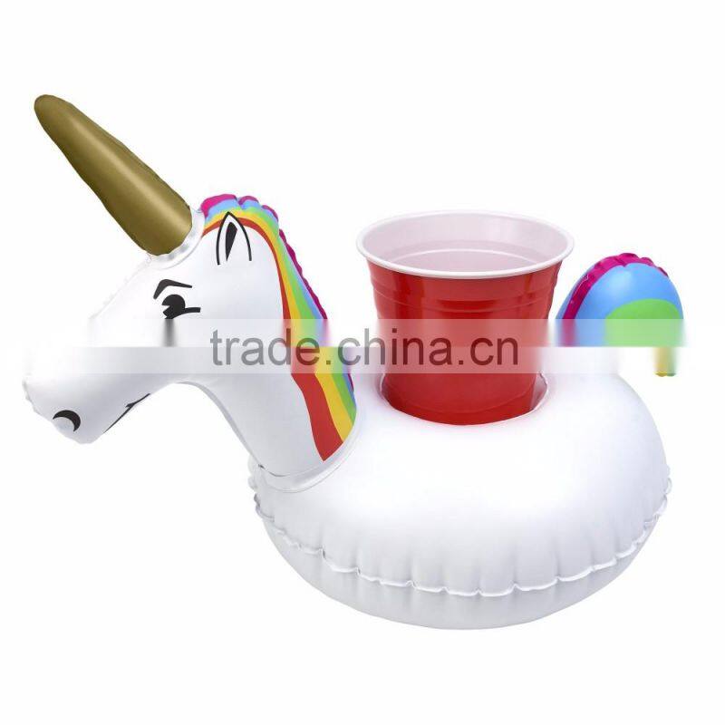 advertising promotional Inflatable drink tray pvc palm tree inflatable cup holder