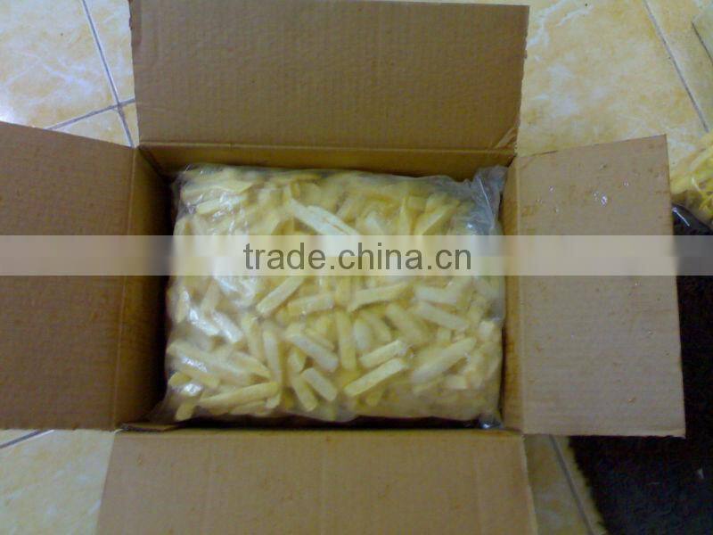 Frozen french fries size 10 * 10 mm