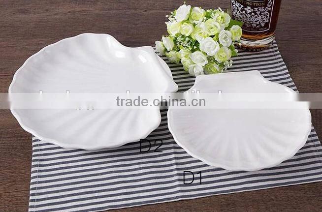 wholesale banquet hotel restaurant white porcelain ceramic plate