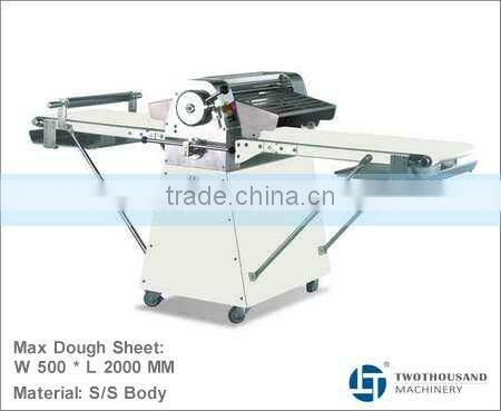 Pastry Sheeter - S/S Body, Max Dough Sheet 500*2000 MM, CE, TT-D19A-2