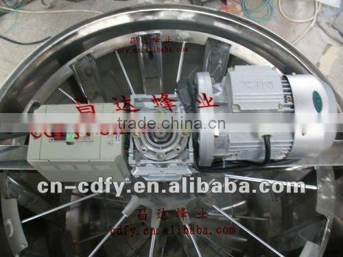 stainless steel 15 frames electric honey extractor