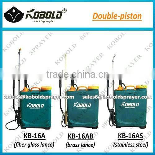 (KB-12F) HDPE material plastic knapsack sprayer 16L manual water sprayer 12L