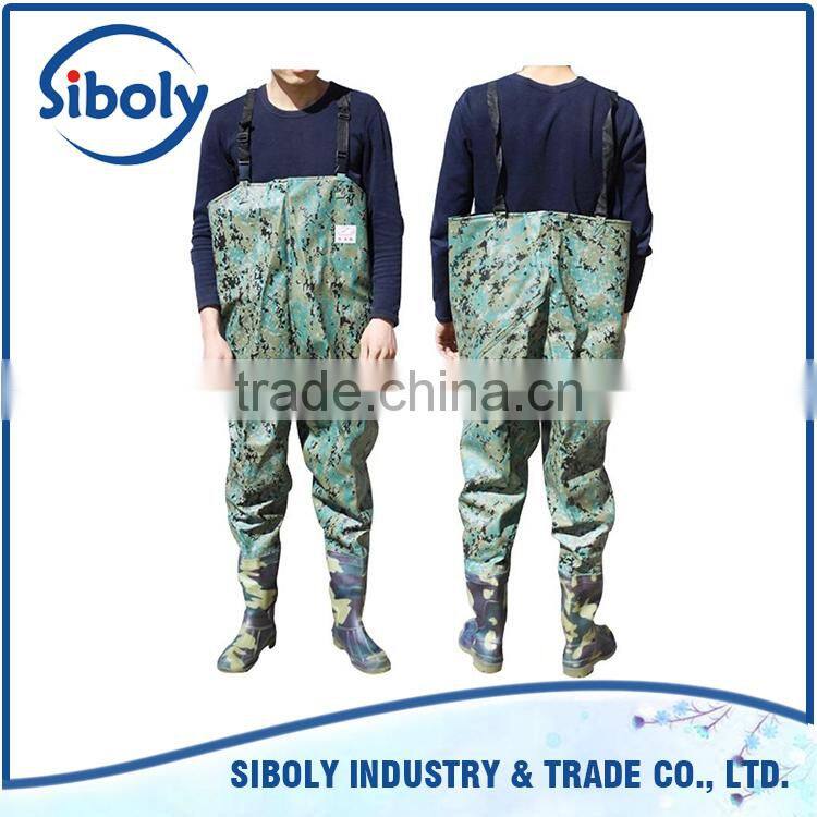2016 New products buying online in china pvc waterproof chest high fishing wader