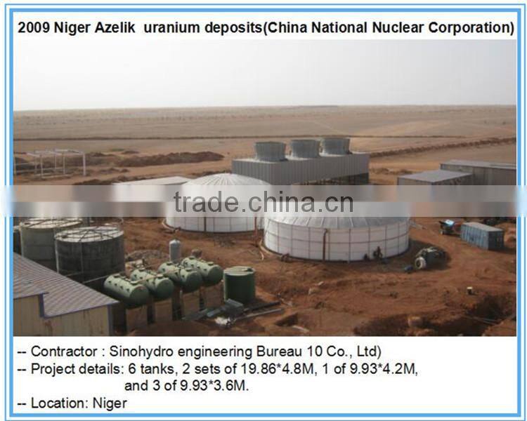 bolted enamel steel tanks grain storage silos