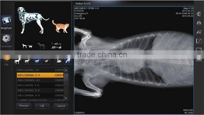 wired or wireless High resolution flat panel detector for sale