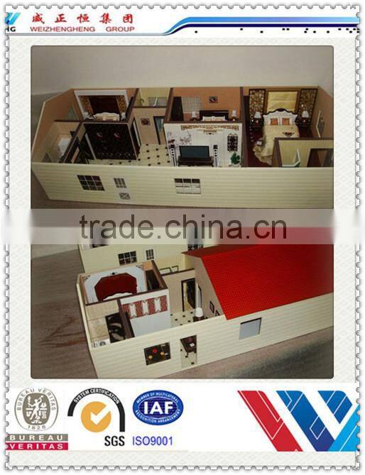 High Standard Lightweight Steel Industrial Prefab House for room hotel villa