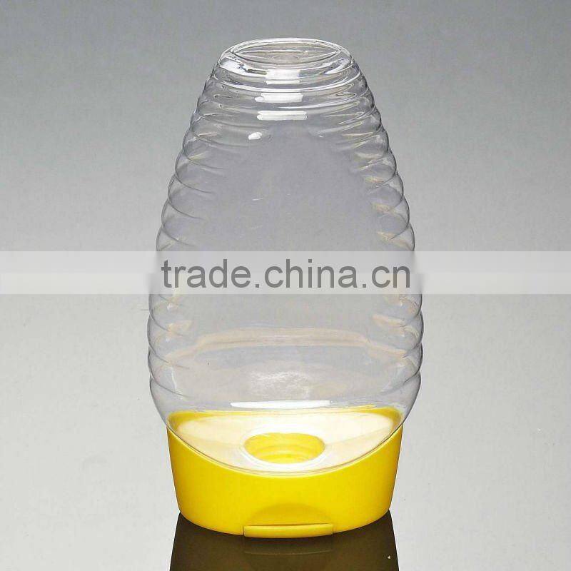 420ml PET Plastic Jam Bottle With Silicon Valve