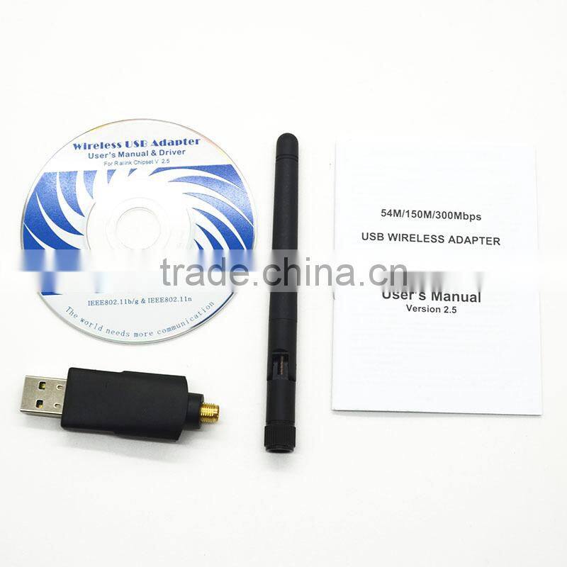802.11b 802.11g ieee802.11n 300m wifi adapter