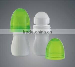 plastic big roll on bottle 40ml deodorant perfume bottle