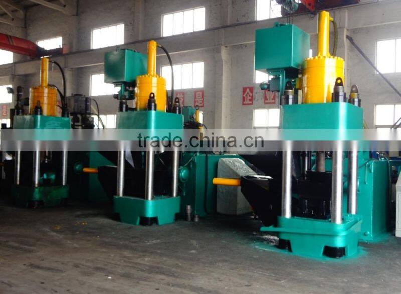 Hydraulic scrap metal baler/scrap metal shavings packer for sale Y83-5000