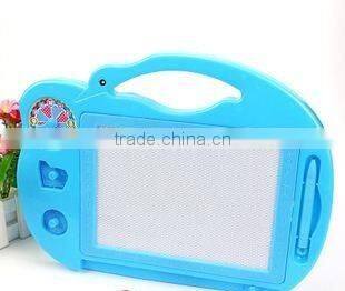 Beautiful full color printing magnet board /magnetic writing board/magnetic drawing board & mark pen for promotion gift