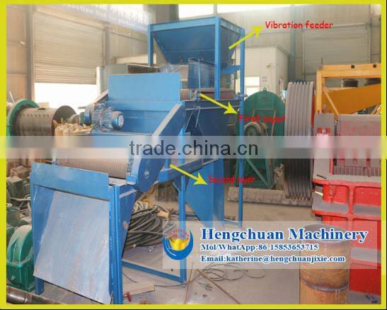 China Low Price Dry Laboratory Magnetic Separator for Concentrating Garnet , Dolomite , Quartz , etc