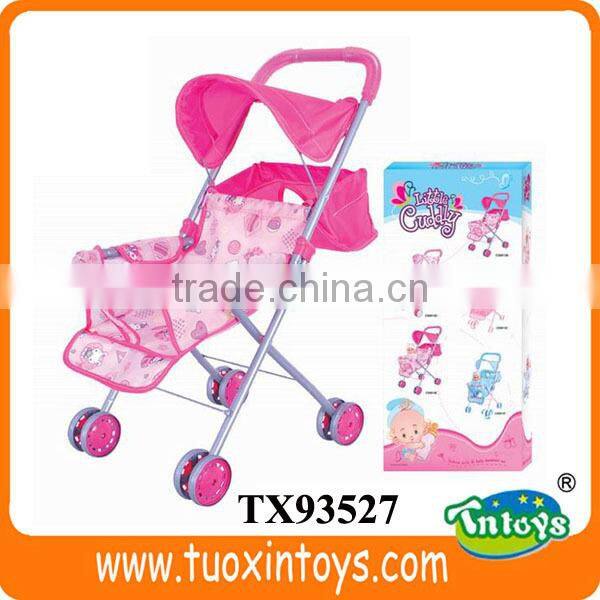 iron pet dog stroller, double wheels pet stroller