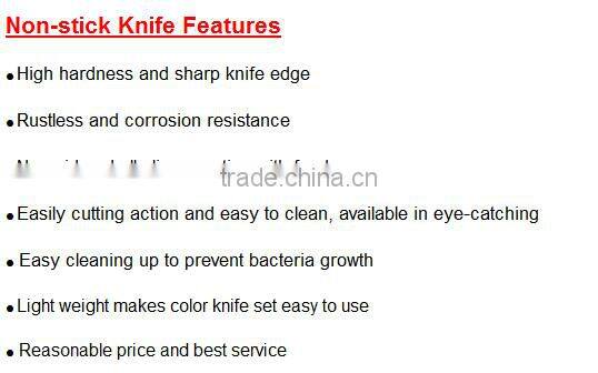 High quality!!stainless steel knife set,5 pcs stainless steel kitchen knife