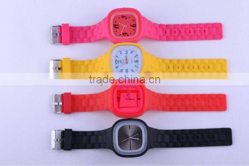 Charm healthy graceful harmless non toxic silicone wristwatch