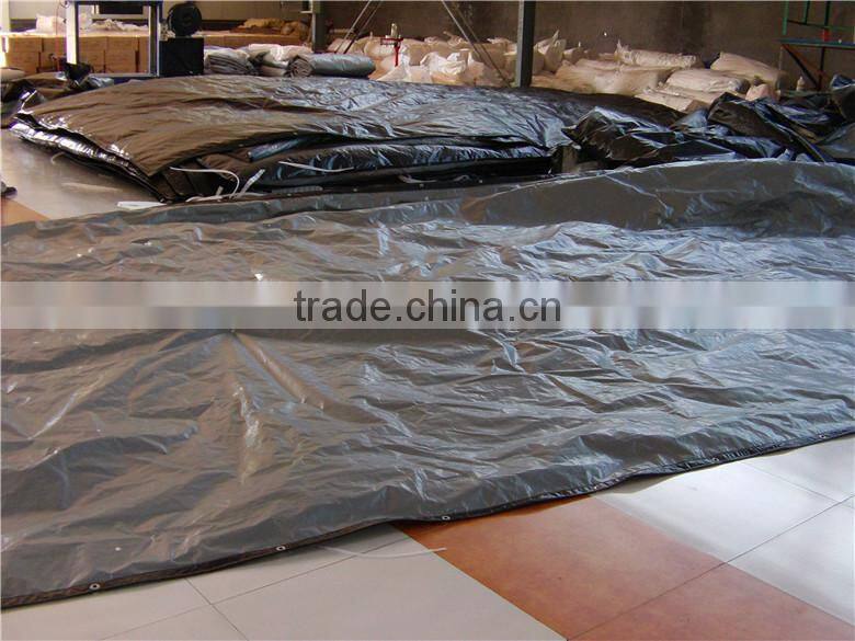 UV stabilized insulation tarpaulin, outer shell made from polyehtylene sheet, Concrete Curing Blanket