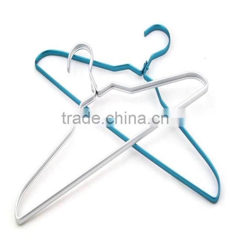 Custom sand blasting color wire drawing aluminum clothes drying rack
