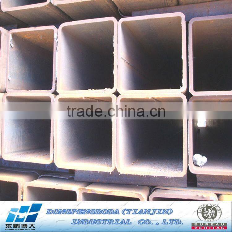2.3~5.75mm 80*140 Carbon Steel Square Tube Black steel pipe