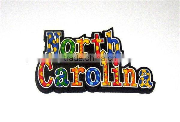PVC promotional cities fridge magnet