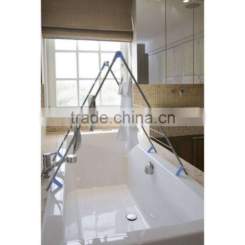 Vivinature Over Bath Airer Indoor And Outdoor Folding Clothes Drying Rack