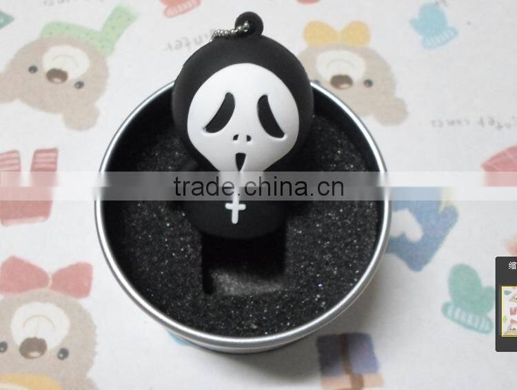 Ghost cartoon mini usb flash drive shell