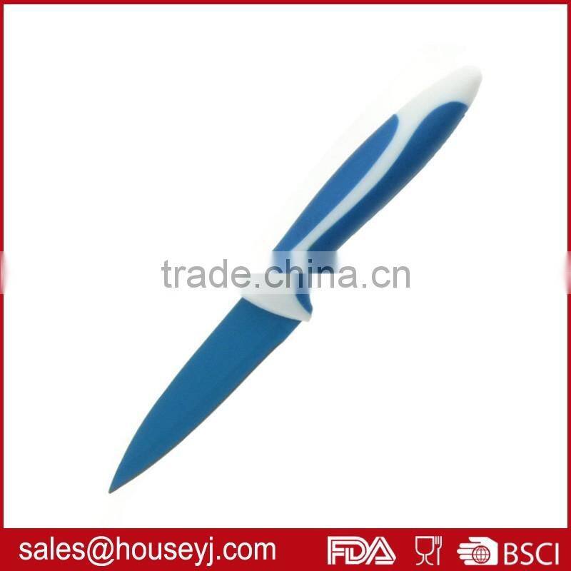 Set of 5pcs knife set non stick color kitchen knife with EVA box packing colorful kitchen utensil