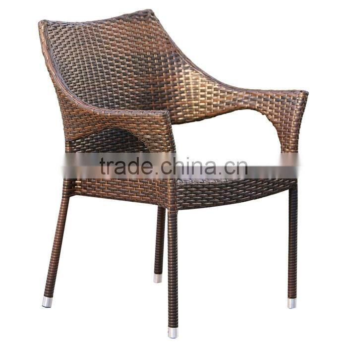 Outdoor Patio Wicker Arm Chair