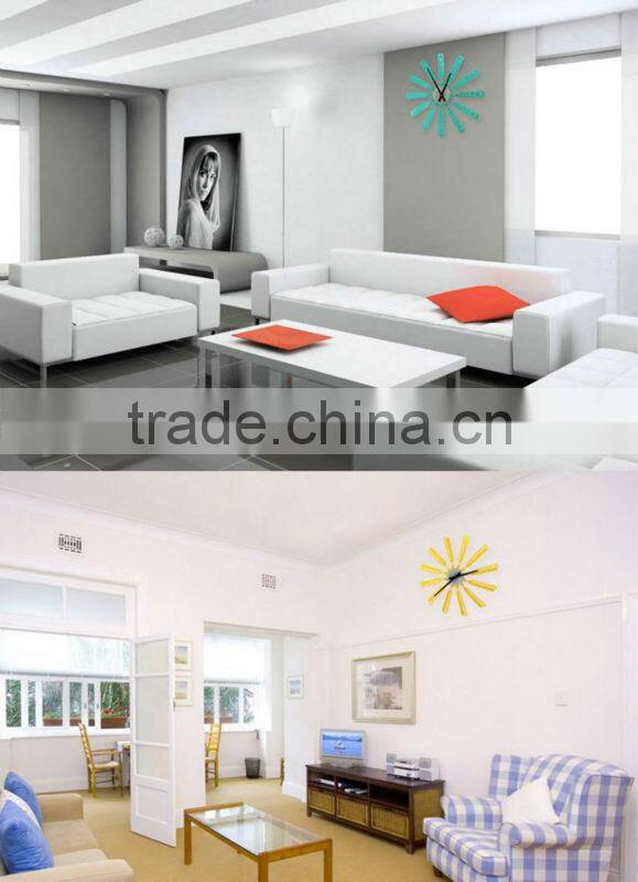 Supply fashion creative windmill wall clock