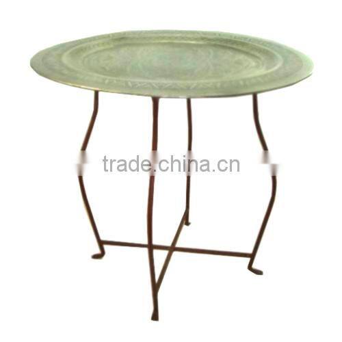 Metal Moroccan coffee table