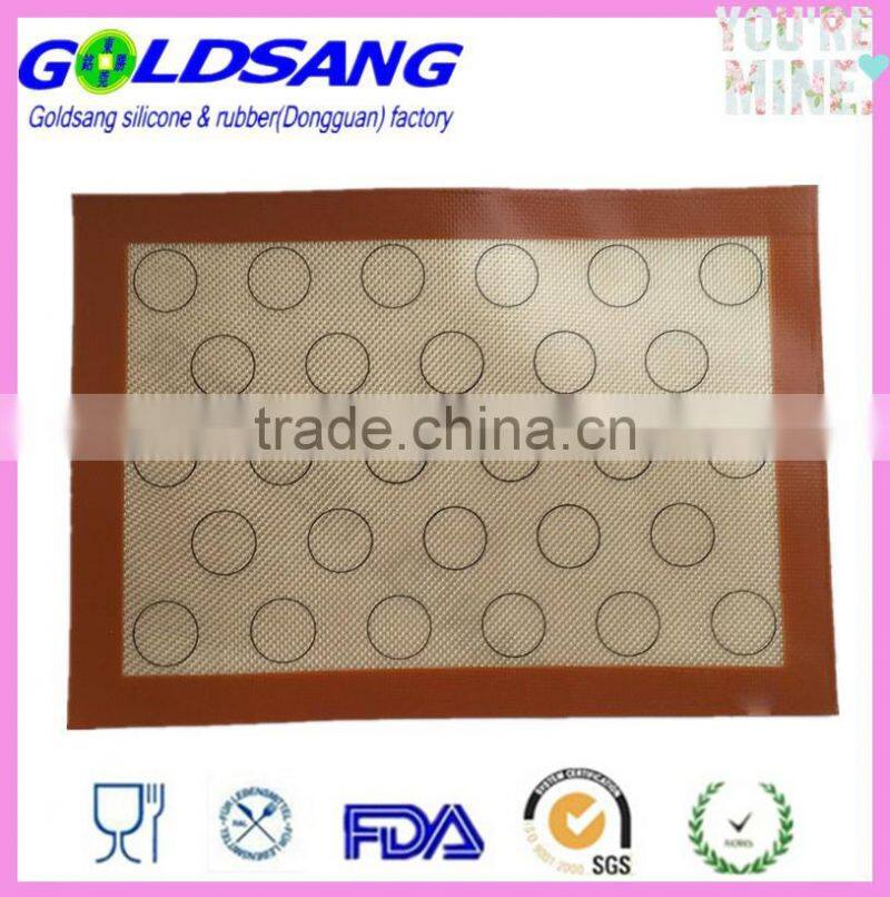 Nonstick Baker Dough Fiberglass Messy Oven Silicone Baking Cookie Sheet Mat