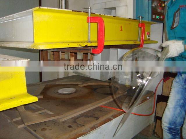 Half Round Bin with dividers