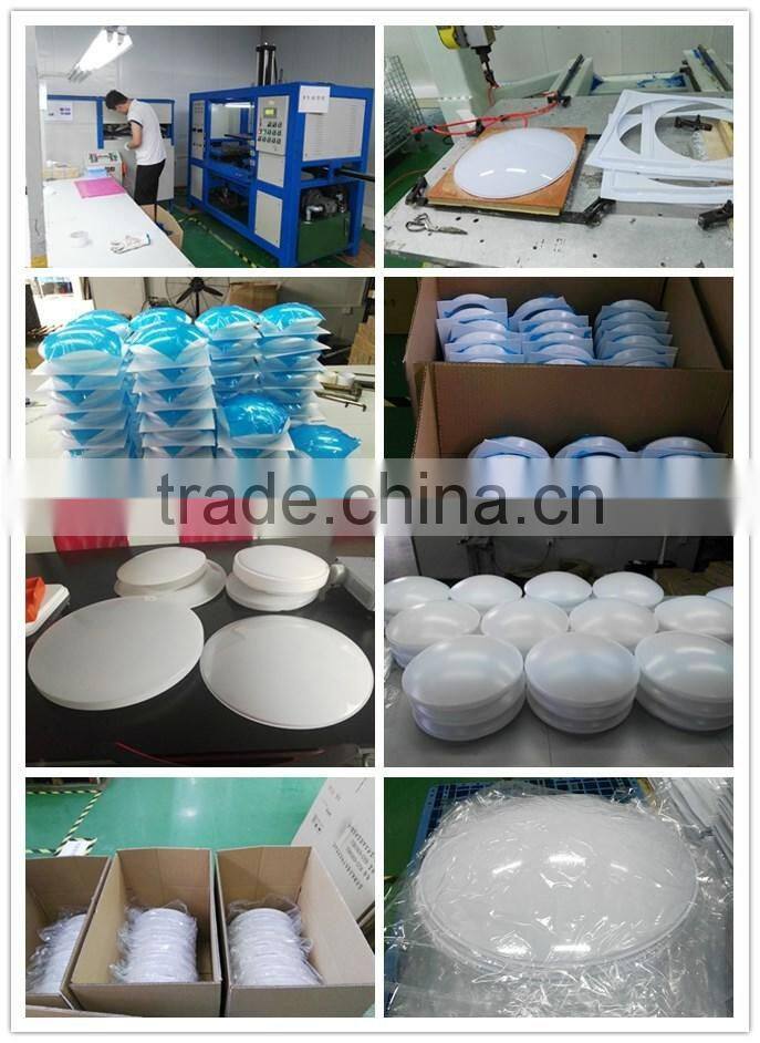 plastic vacuum forming modern colored lamp shade manufacturer in China