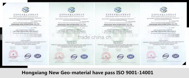 pp needle punched nonwoven geotextile for highway