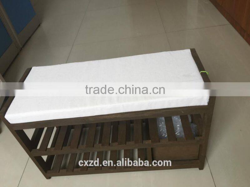 Double stool shoe rack