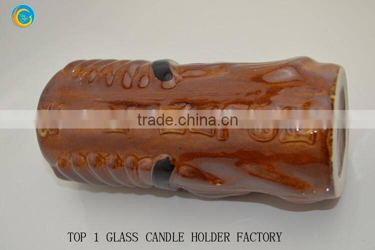 Custom Ceramic tiki mugs wholesale