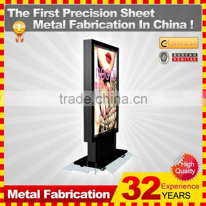 Free standing waterproof lcd marketing advertising display