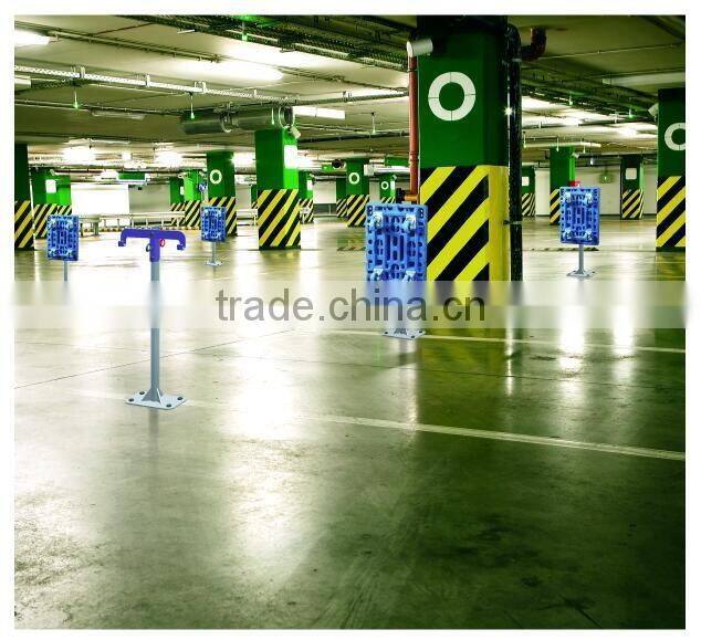 Professional Plastic Supermarket Trolley with mute wheels