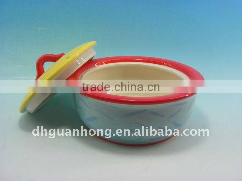 2011 New design Ceramic Candy pots